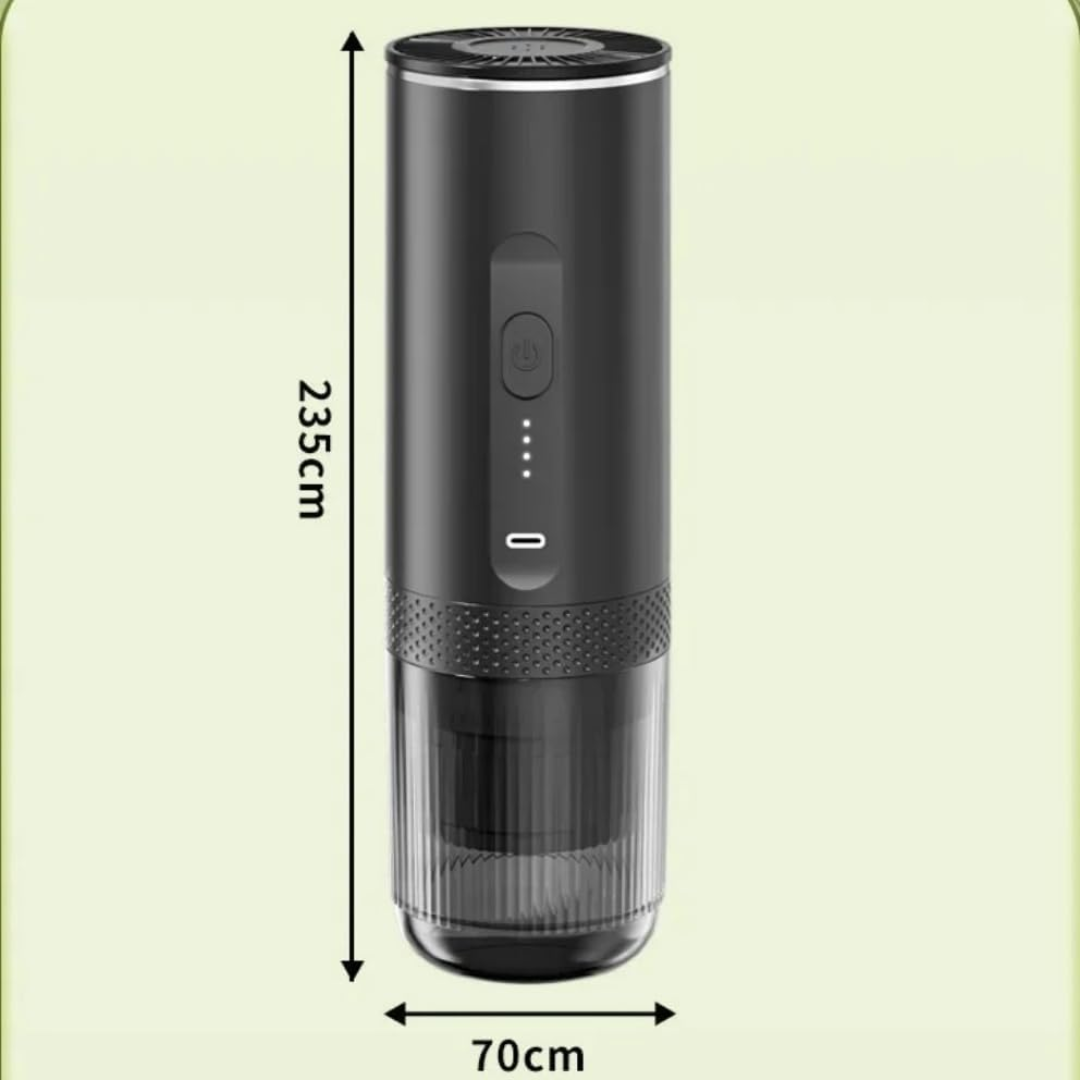 Cafetera express portátil 20bar para cápsulas Nespresso y café molido